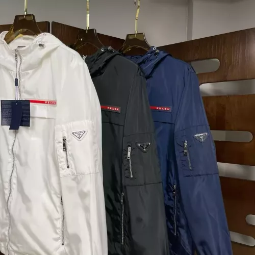 Replica Prada Jackets Long Sleeved For Men #1323705 $98.00 USD for Wholesale