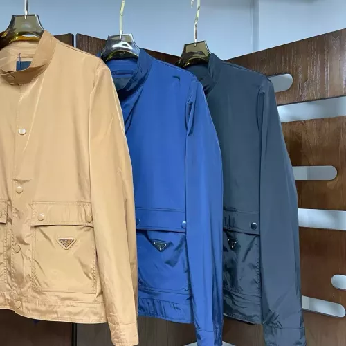 Replica Prada Jackets Long Sleeved For Men #1323708 $92.00 USD for Wholesale