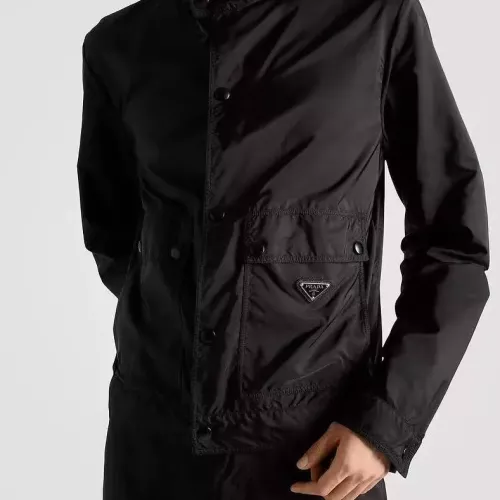 Replica Prada Jackets Long Sleeved For Men #1323709 $92.00 USD for Wholesale