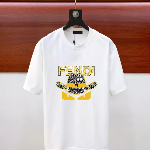 Wholesale Fendi T-Shirts Short Sleeved For Unisex #1323729 $42.00 USD, Wholesale Quality Replica Fendi T-Shirts