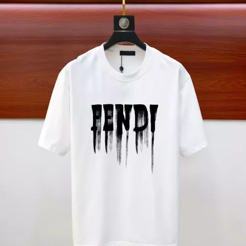 Wholesale Fendi T-Shirts Short Sleeved For Unisex #1323741 $42.00 USD, Wholesale Quality Replica Fendi T-Shirts