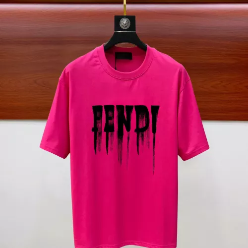 Wholesale Fendi T-Shirts Short Sleeved For Unisex #1323742 $42.00 USD, Wholesale Quality Replica Fendi T-Shirts