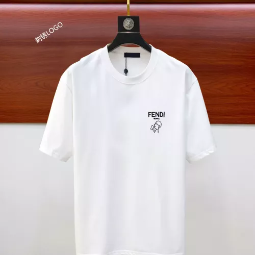 Wholesale Fendi T-Shirts Short Sleeved For Unisex #1323752 $42.00 USD, Wholesale Quality Replica Fendi T-Shirts