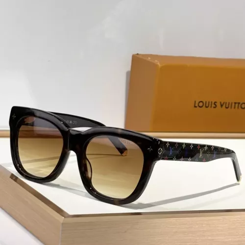 Wholesale Louis Vuitton AAA Quality Sunglasses #1323805 $64.00 USD, Wholesale Quality Replica Louis Vuitton AAA Quality Sunglasses