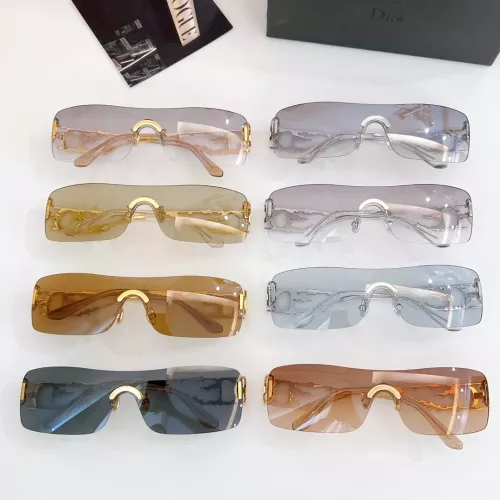 Replica Christian Dior AAA Quality Sunglasses #1323860 $60.00 USD for Wholesale