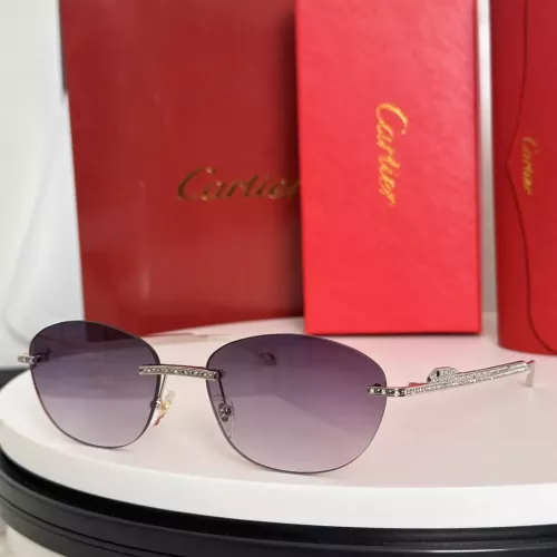 Wholesale Cartier AAA Quality Sunglassess #1323981 $64.00 USD, Wholesale Quality Replica Cartier AAA Quality Sunglassess