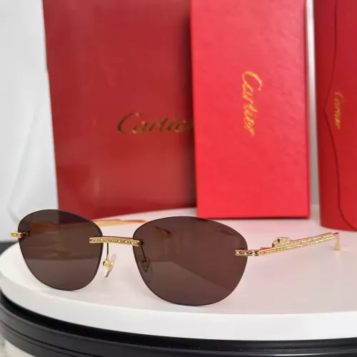 Wholesale Cartier AAA Quality Sunglassess #1323982 $64.00 USD, Wholesale Quality Replica Cartier AAA Quality Sunglassess