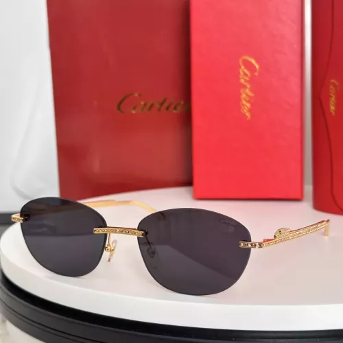 Wholesale Cartier AAA Quality Sunglassess #1323983 $64.00 USD, Wholesale Quality Replica Cartier AAA Quality Sunglassess