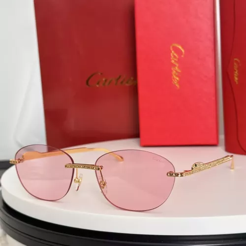 Wholesale Cartier AAA Quality Sunglassess #1323984 $64.00 USD, Wholesale Quality Replica Cartier AAA Quality Sunglassess