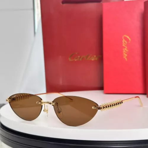 Wholesale Cartier AAA Quality Sunglassess #1323986 $45.00 USD, Wholesale Quality Replica Cartier AAA Quality Sunglassess