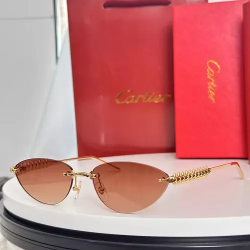 Wholesale Cartier AAA Quality Sunglassess #1323987 $45.00 USD, Wholesale Quality Replica Cartier AAA Quality Sunglassess