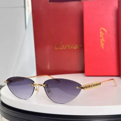 Wholesale Cartier AAA Quality Sunglassess #1323989 $45.00 USD, Wholesale Quality Replica Cartier AAA Quality Sunglassess