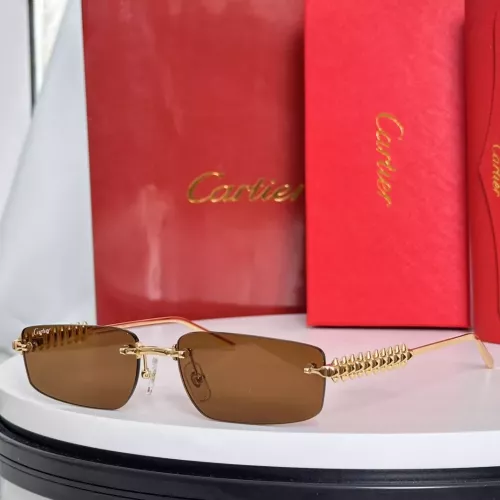 Wholesale Cartier AAA Quality Sunglassess #1323996 $45.00 USD, Wholesale Quality Replica Cartier AAA Quality Sunglassess