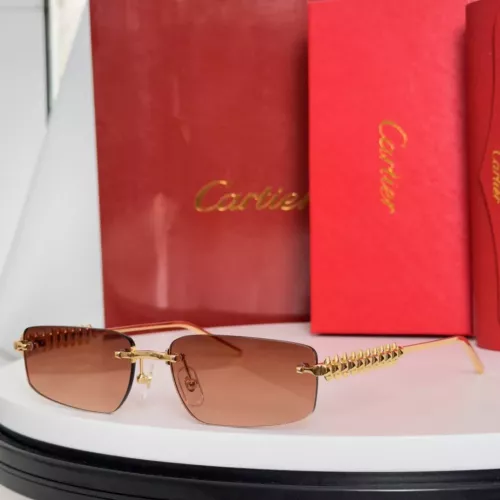 Wholesale Cartier AAA Quality Sunglassess #1323997 $45.00 USD, Wholesale Quality Replica Cartier AAA Quality Sunglassess