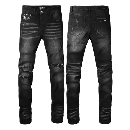 Wholesale Amiri Jeans For Men #1323998 $64.00 USD, Wholesale Quality Replica Amiri Jeans
