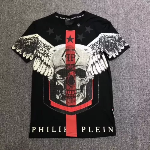 Wholesale Philipp Plein PP T-Shirts Short Sleeved For Men #1324055 $27.00 USD, Wholesale Quality Replica Philipp Plein PP T-Shirts