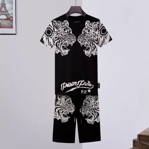 Wholesale Philipp Plein PP Tracksuits Short Sleeved For Men #1324063 $56.00 USD, Wholesale Quality Replica Philipp Plein PP Tracksuits