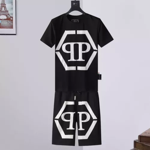 Wholesale Philipp Plein PP Tracksuits Short Sleeved For Men #1324065 $56.00 USD, Wholesale Quality Replica Philipp Plein PP Tracksuits