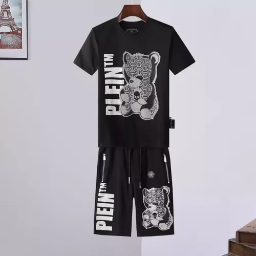Wholesale Philipp Plein PP Tracksuits Short Sleeved For Men #1324067 $56.00 USD, Wholesale Quality Replica Philipp Plein PP Tracksuits