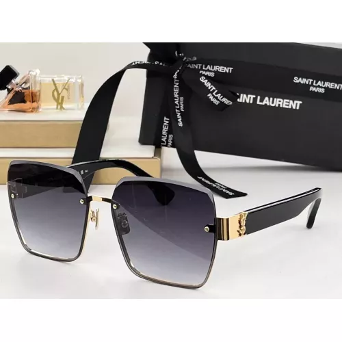 Wholesale Yves Saint Laurent YSL AAA Quality Sunglasses #1324217 $64.00 USD, Wholesale Quality Replica Yves Saint Laurent YSL AAA Quality Sunglasses