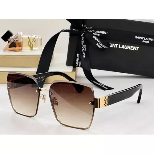 Wholesale Yves Saint Laurent YSL AAA Quality Sunglasses #1324220 $64.00 USD, Wholesale Quality Replica Yves Saint Laurent YSL AAA Quality Sunglasses