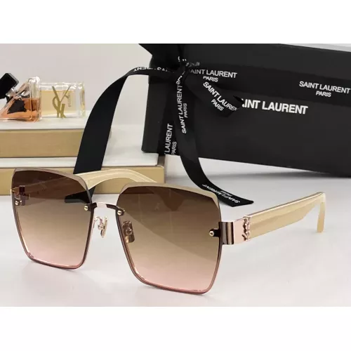 Wholesale Yves Saint Laurent YSL AAA Quality Sunglasses #1324221 $64.00 USD, Wholesale Quality Replica Yves Saint Laurent YSL AAA Quality Sunglasses