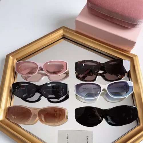 Replica MIU MIU AAA Quality Sunglasses #1324288 $60.00 USD for Wholesale