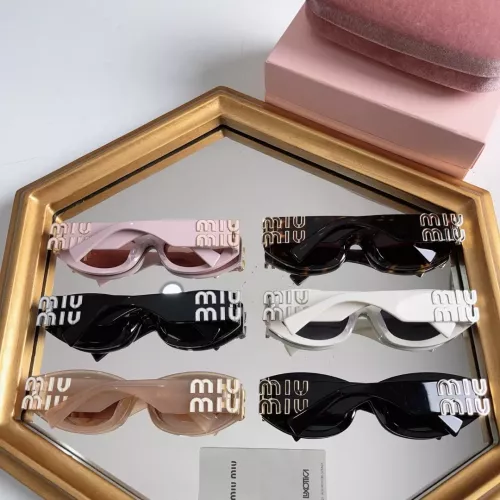 Replica MIU MIU AAA Quality Sunglasses #1324288 $60.00 USD for Wholesale