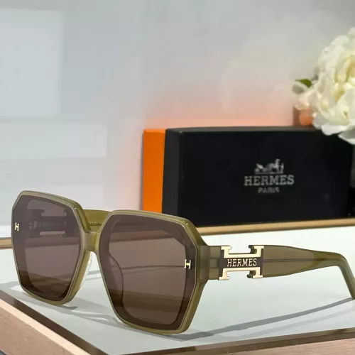 Wholesale Hermes AAA Quality Sunglasses #1324295 $64.00 USD, Wholesale Quality Replica Hermes AAA Quality Sunglasses
