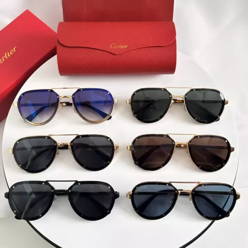 Replica Cartier AAA Quality Sunglassess #1324357 $48.00 USD for Wholesale
