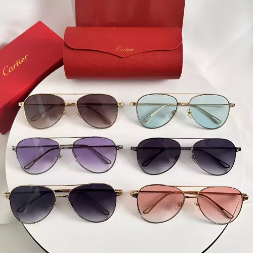 Replica Cartier AAA Quality Sunglassess #1324367 $45.00 USD for Wholesale