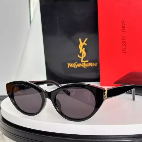 Wholesale Yves Saint Laurent YSL AAA Quality Sunglasses #1324468 $56.00 USD, Wholesale Quality Replica Yves Saint Laurent YSL AAA Quality Sunglasses