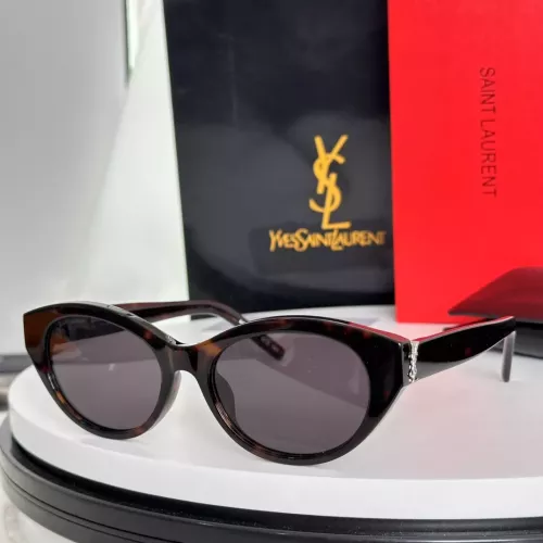 Wholesale Yves Saint Laurent YSL AAA Quality Sunglasses #1324470 $56.00 USD, Wholesale Quality Replica Yves Saint Laurent YSL AAA Quality Sunglasses