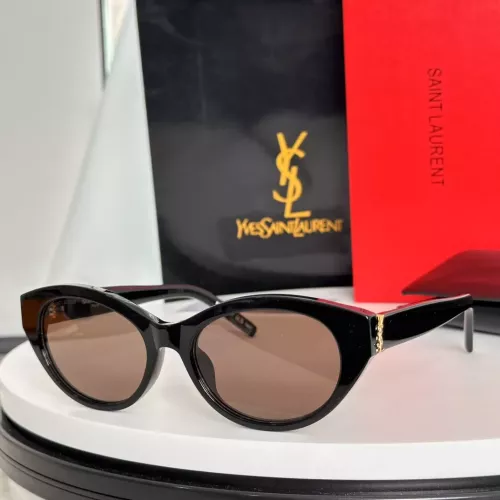 Wholesale Yves Saint Laurent YSL AAA Quality Sunglasses #1324472 $56.00 USD, Wholesale Quality Replica Yves Saint Laurent YSL AAA Quality Sunglasses