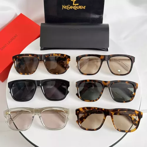 Replica Yves Saint Laurent YSL AAA Quality Sunglasses #1324478 $56.00 USD for Wholesale