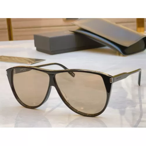 Wholesale Yves Saint Laurent YSL AAA Quality Sunglasses #1324489 $56.00 USD, Wholesale Quality Replica Yves Saint Laurent YSL AAA Quality Sunglasses