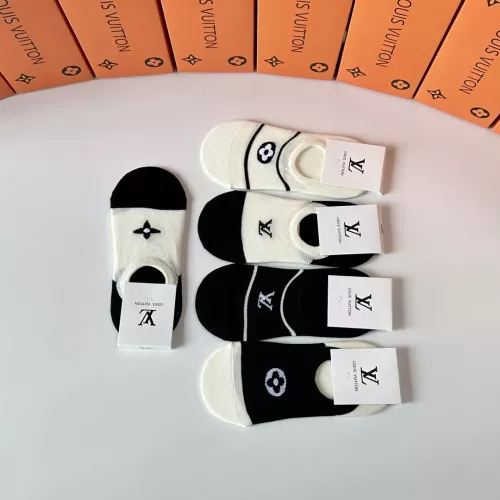 Replica Louis Vuitton LV Socks #1324496 $27.00 USD for Wholesale