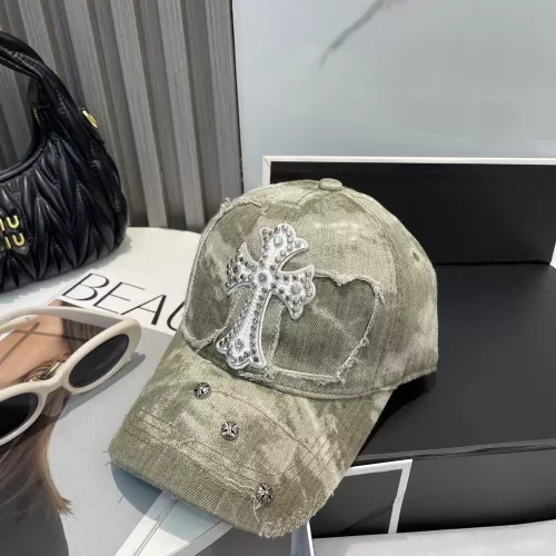 Wholesale Chrome Hearts Caps #1324558 $29.00 USD, Wholesale Quality Replica Chrome Hearts Caps