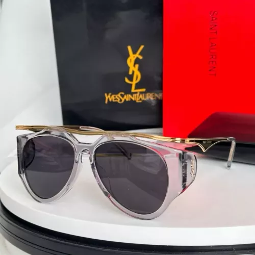 Wholesale Yves Saint Laurent YSL AAA Quality Sunglasses #1324581 $64.00 USD, Wholesale Quality Replica Yves Saint Laurent YSL AAA Quality Sunglasses