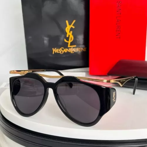 Wholesale Yves Saint Laurent YSL AAA Quality Sunglasses #1324583 $64.00 USD, Wholesale Quality Replica Yves Saint Laurent YSL AAA Quality Sunglasses