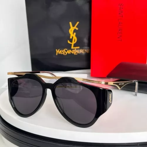 Wholesale Yves Saint Laurent YSL AAA Quality Sunglasses #1324584 $64.00 USD, Wholesale Quality Replica Yves Saint Laurent YSL AAA Quality Sunglasses