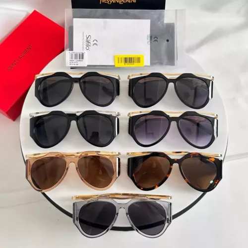 Replica Yves Saint Laurent YSL AAA Quality Sunglasses #1324584 $64.00 USD for Wholesale