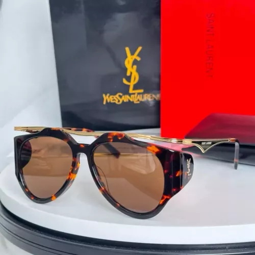 Wholesale Yves Saint Laurent YSL AAA Quality Sunglasses #1324586 $64.00 USD, Wholesale Quality Replica Yves Saint Laurent YSL AAA Quality Sunglasses