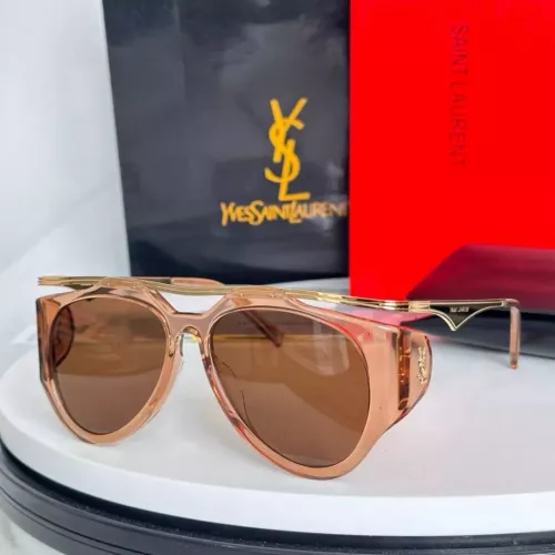 Wholesale Yves Saint Laurent YSL AAA Quality Sunglasses #1324587 $64.00 USD, Wholesale Quality Replica Yves Saint Laurent YSL AAA Quality Sunglasses