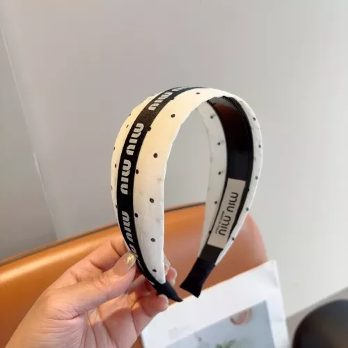 Wholesale MIU MIU Headband For Women #1324785 $27.00 USD, Wholesale Quality Replica MIU MIU Headband