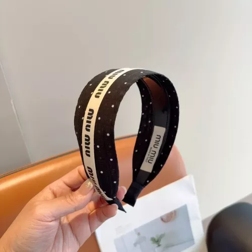 Wholesale MIU MIU Headband For Women #1324786 $27.00 USD, Wholesale Quality Replica MIU MIU Headband