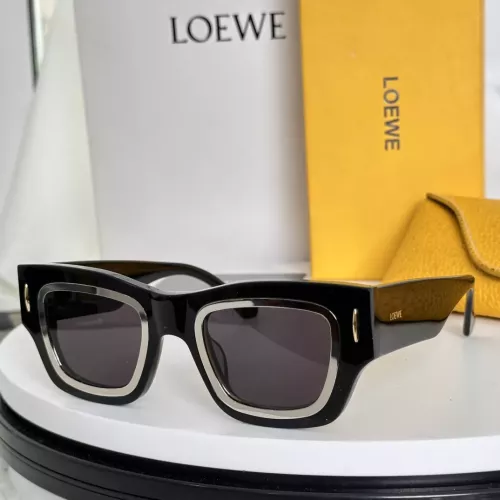 Wholesale LOEWE AAA Quality Sunglasses #1324949 $64.00 USD, Wholesale Quality Replica LOEWE AAA Quality Sunglasses
