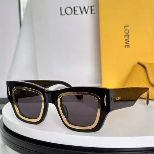 Wholesale LOEWE AAA Quality Sunglasses #1324950 $64.00 USD, Wholesale Quality Replica LOEWE AAA Quality Sunglasses