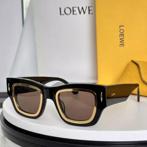 Wholesale LOEWE AAA Quality Sunglasses #1324951 $64.00 USD, Wholesale Quality Replica LOEWE AAA Quality Sunglasses