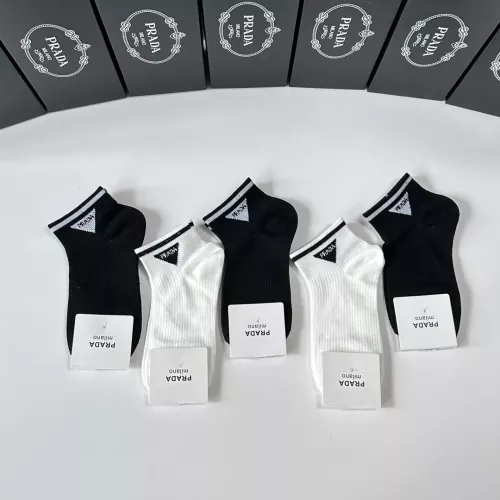 Replica Prada Socks #1324969 $27.00 USD for Wholesale